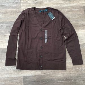 NWT Brand New Perry Ellis Tech Knit Sweater